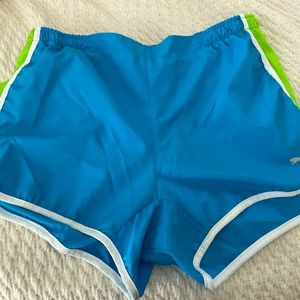 Puma ladies workout shorts.